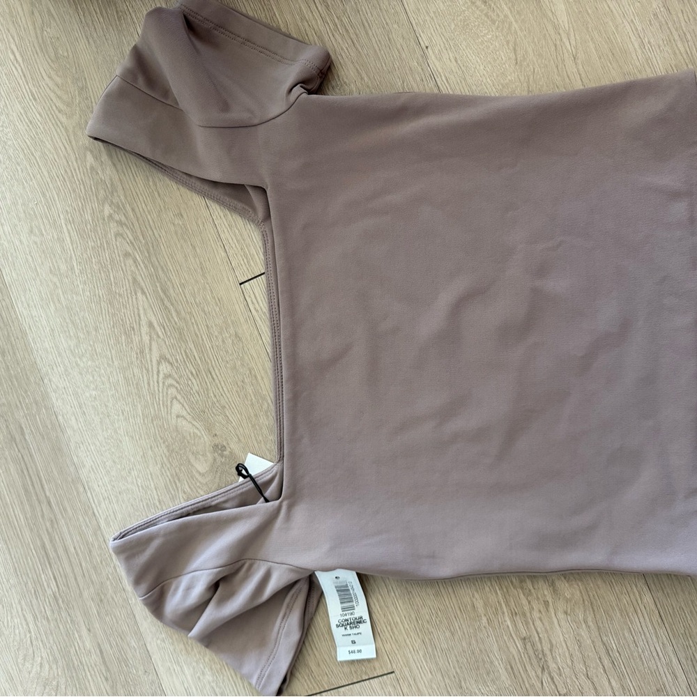 Aritzia Mauve Short Sleeve Top